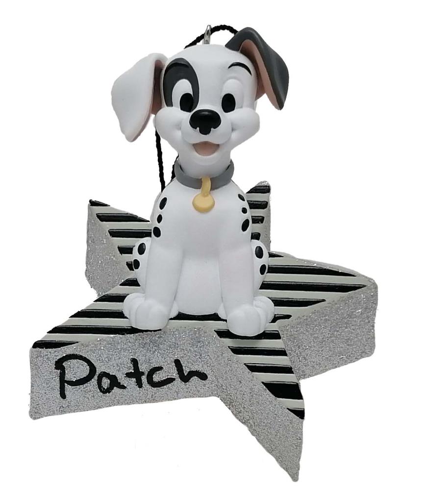 Dalmatian "Patch" on Star ornament