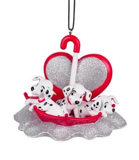 3D Dalmatians ornament