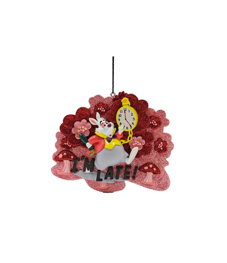 On Time 2D resin ornament
