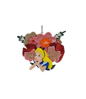 Alice 2D resin ornament