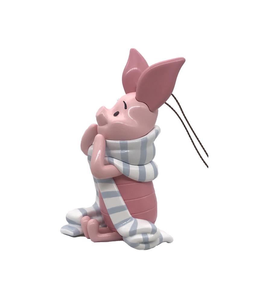 Piglet resin ornament