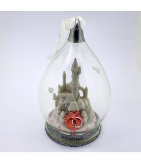 Castle wedding ornament, open edition