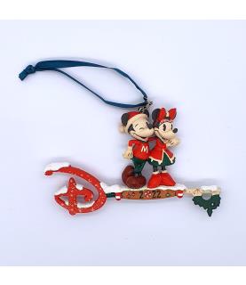 Mickey & Minnie Key ornament