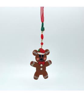 Gingerbread Mickey dangler ornament