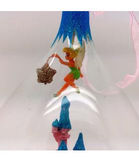 Fantasy Castle glass dome ornament