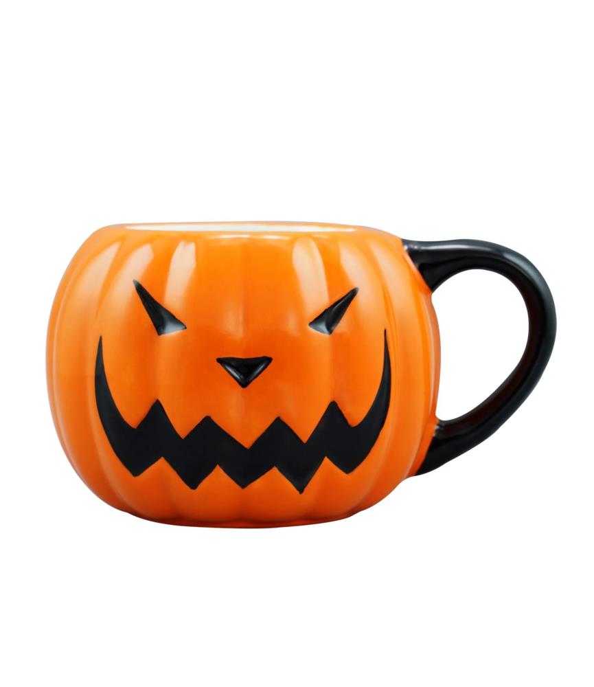 Jack Skellington Pumpkin Shaped Mug