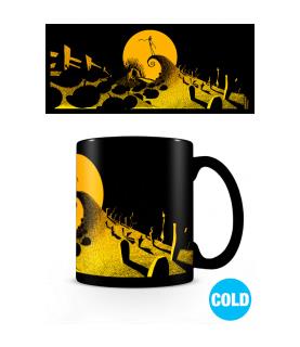 Nightmare Before Christmas Jack Graveyard Scene - Heat Change Mug - 315 ml
