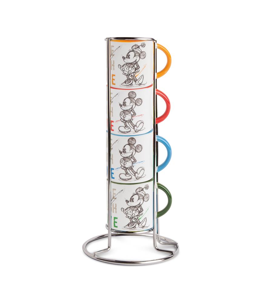 4 Mini Mug set Live Laugh Love