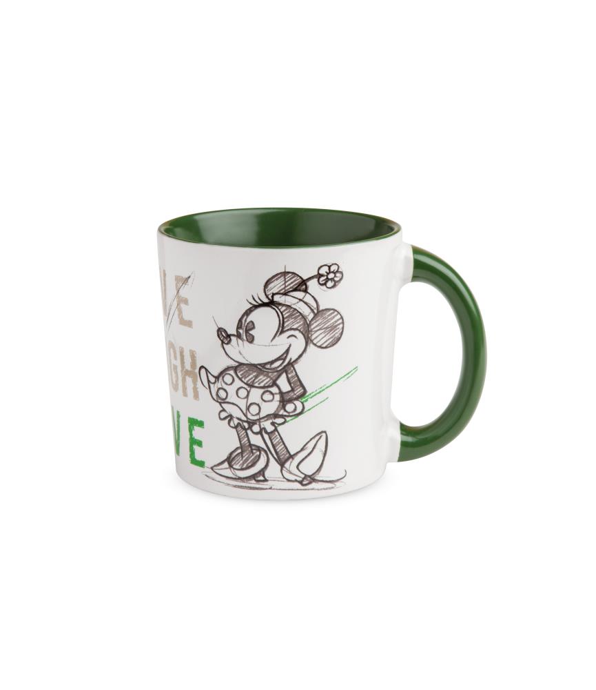 Mug Minnie Live Laugh Love Green