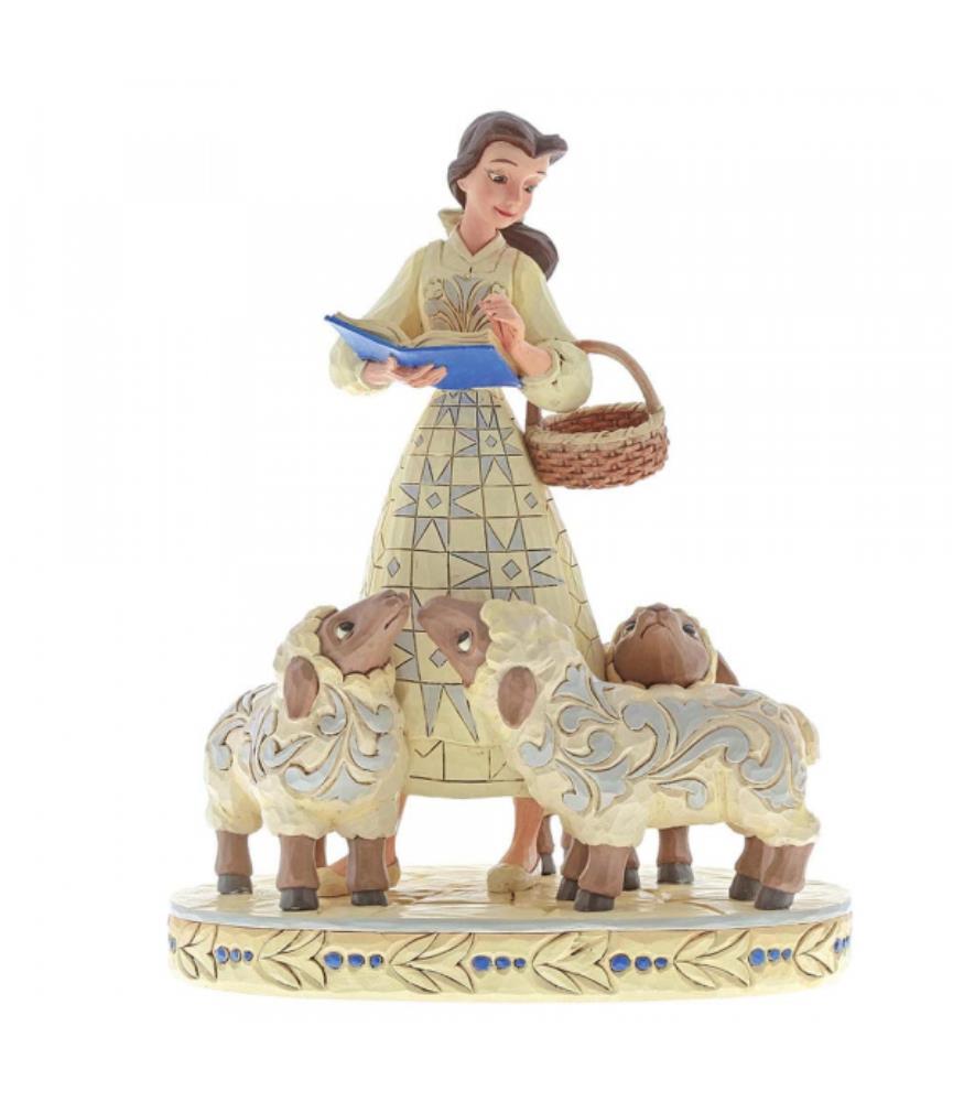 Bookish Beauty: White Woodland Belle with Sheep