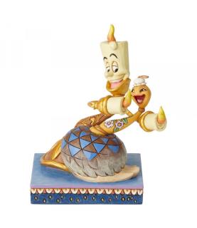 Lumiere and Feather Duster Figurine
