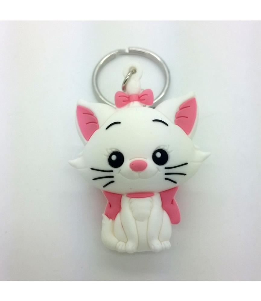 Keychain PVC Marie cutie