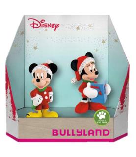 Disney Gift Box with 2 Figures Micky Christmas 8 - 10 cm