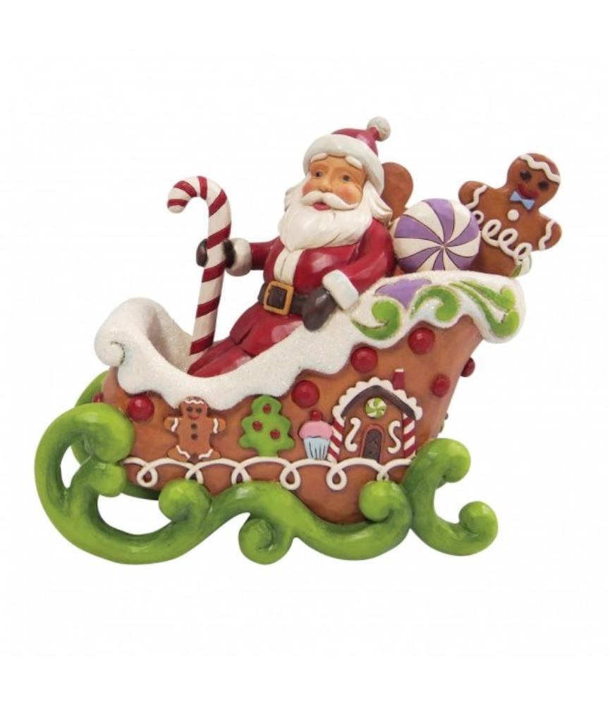 "Sharing sweet holiday cheer": Gingerbread Sleigh