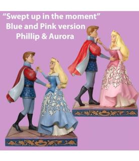 Swept Up in the Moment: Aurora and Prince: Blue & Pink versions