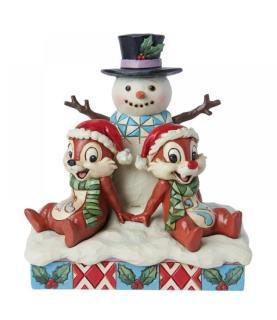 Chip ‘n’ Dale with Snowman