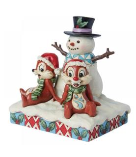 Chip ‘n’ Dale with Snowman