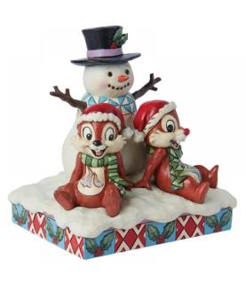 Chip ‘n’ Dale with Snowman