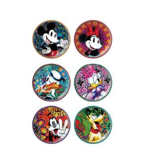 set 6 mixed dessert plates