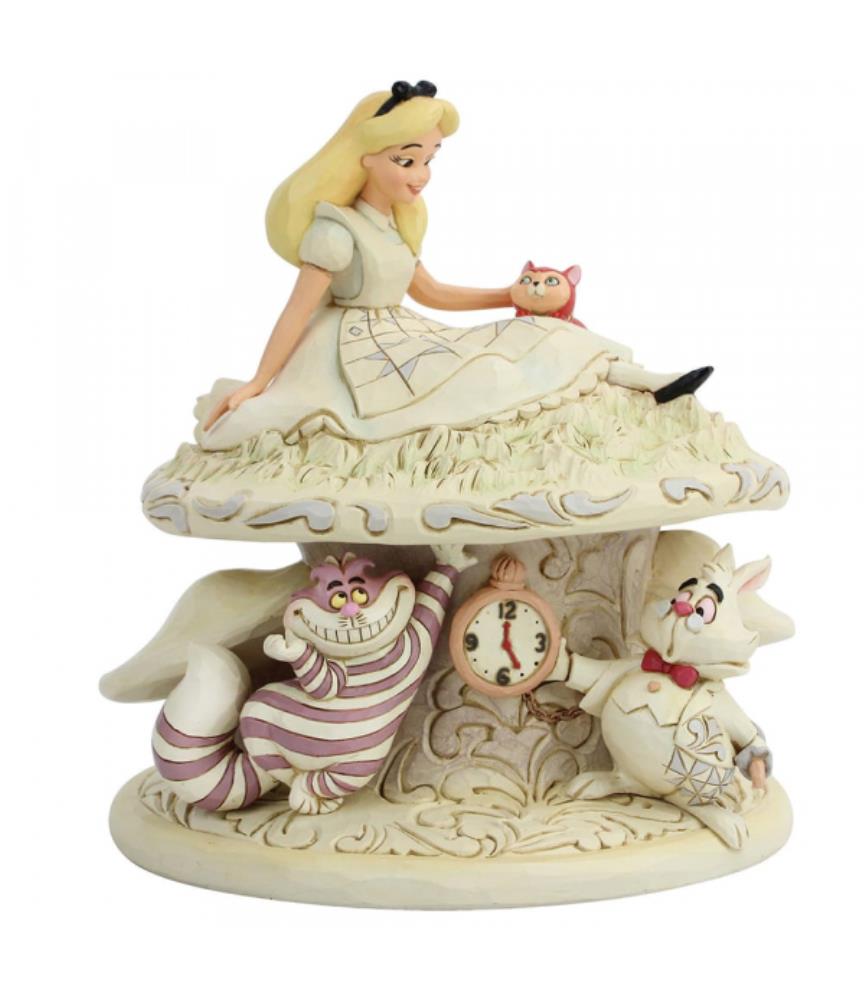 Whimsy and Wonder: Alice in Wonderland White Woodland