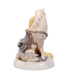 "Innocent Ingenue": White Woodland Rapunzel