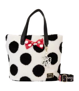 Loungefly Crossbody Minnie Rock The Dots Sherpa