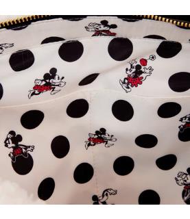 Loungefly Crossbody Minnie Rock The Dots Sherpa