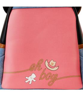 Loungefly Mini Backpack: Western Mickey Mouse