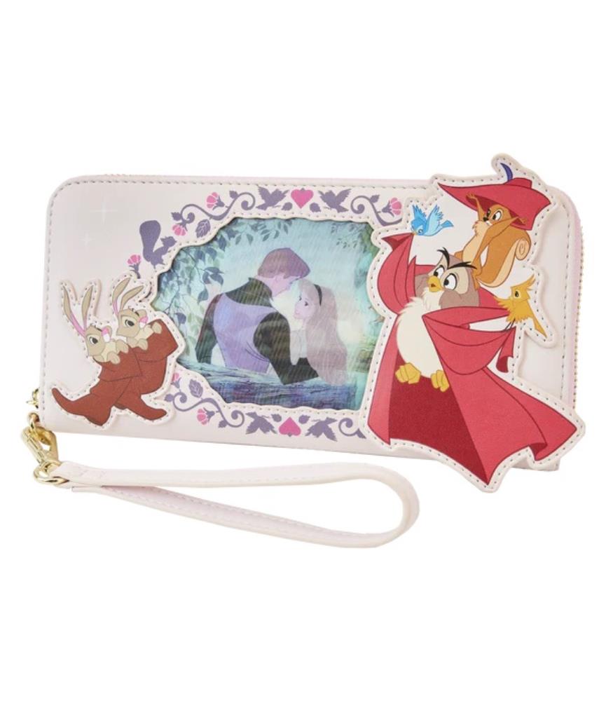 Loungfly Wrstilet Wallet - Lenticular Sleeping Beauy