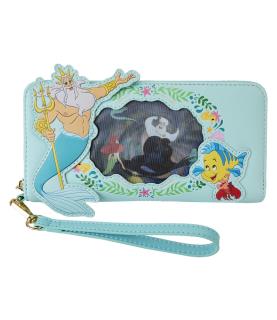 Loungefly Zip Around Lenticular Wallet: Little Mermaid Princess Series