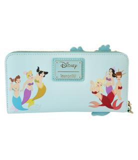 Loungefly Zip Around Lenticular Wallet: Little Mermaid Princess Series