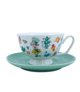 Alice in Wonderland Tea Cup and Saucer