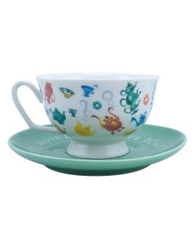 Alice in Wonderland Tea Cup and Saucer