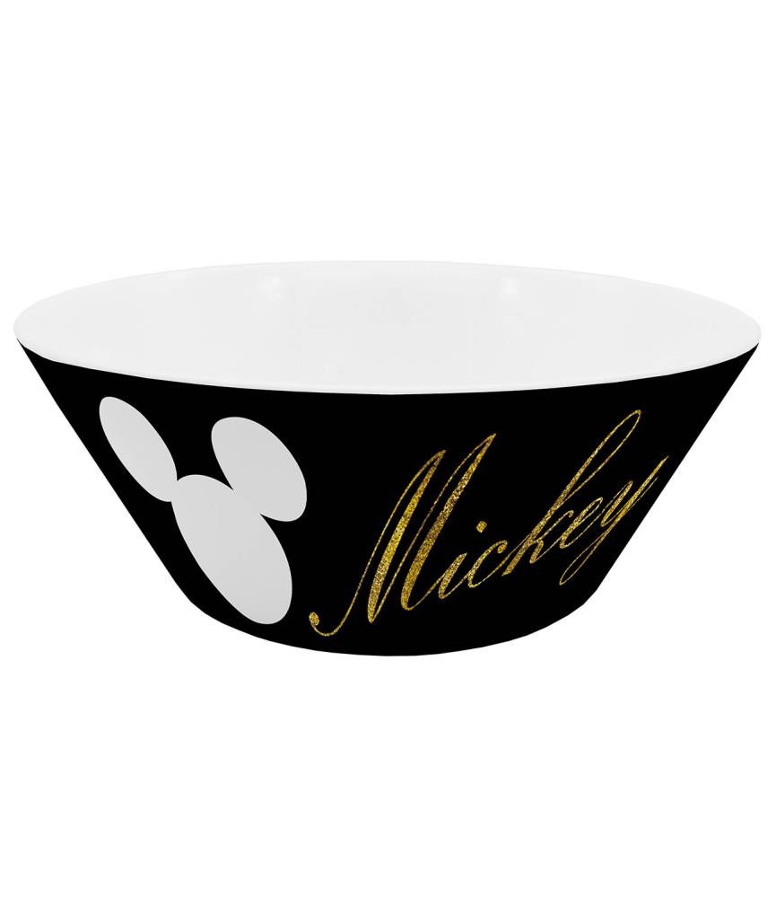 Mickey gold glitter breakfast bowl