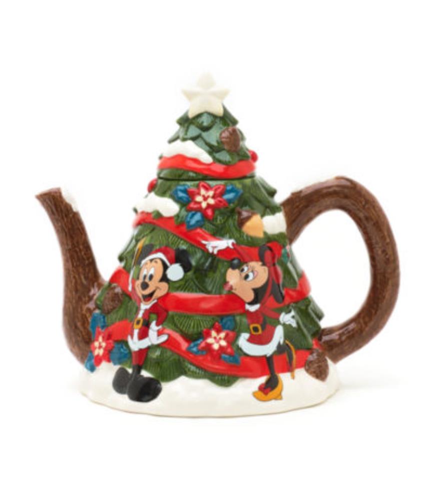 Walt Disney World Christmas Teapot