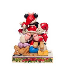 Piled High with Holiday Cheer (Mickey and friends Figurine)