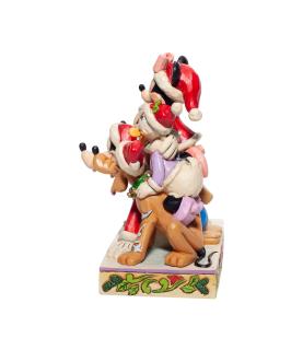 Piled High with Holiday Cheer (Mickey and friends Figurine)