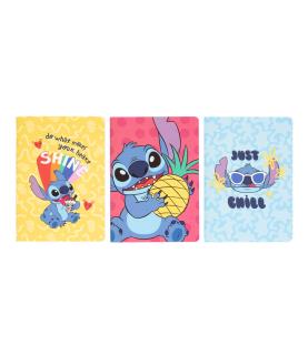 Stitch - 3 Pack of Notebooks - Size A5