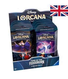 Lorcana w2: Starters Deck: Floodborn: UK: Evil Queen - Gaston