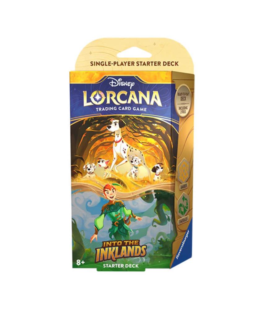 Lorcana w3: Starters Deck: Inklands: UK: Pongo - Peter Pan