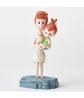 Beautiful Bond: Wilma & Pebbles Flintstone