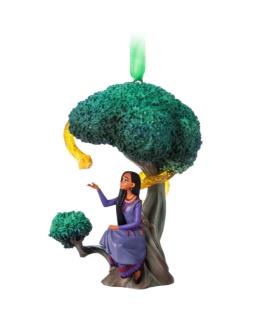 Asha and Star sketchbook ornament, Wish