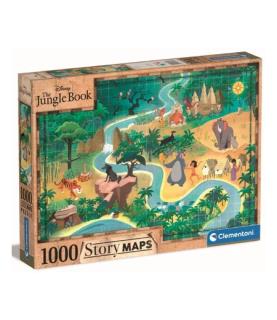 Story Maps Jigsaw Puzzle The Jungle Book (1000p)