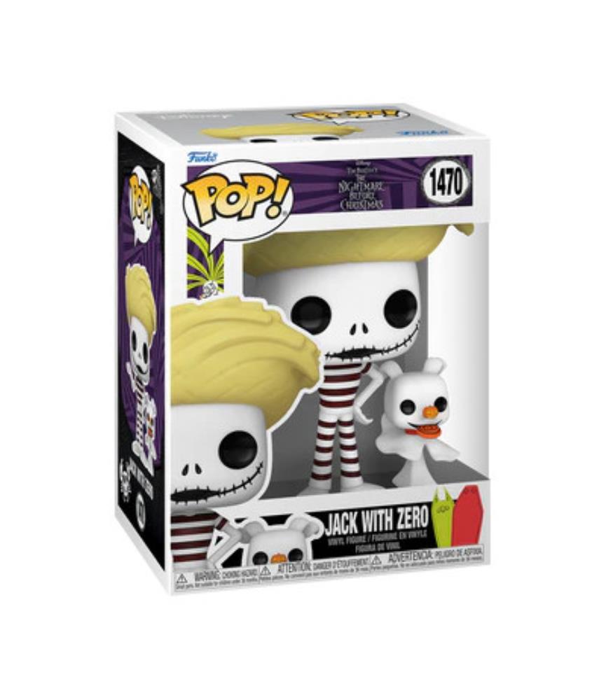 Nightmare before Christmas POP! Jack with Zero (Beach) (#1470)