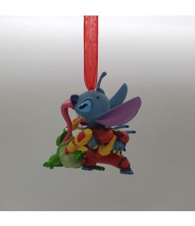 Stitch with frog ornament