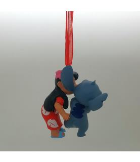 Lilo & Stitch kiss ornament