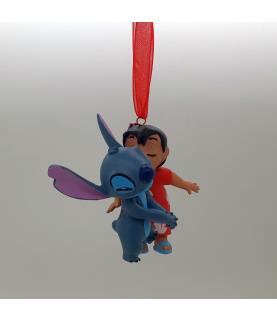 Lilo & Stitch kiss ornament