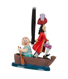 Captain Hook and Mr. Smee Sketchbook Ornament