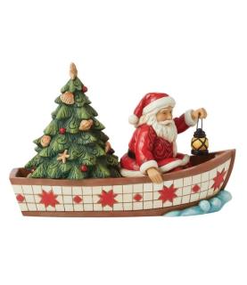 Seas of Giving: Santa in a Boat