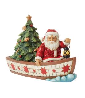 Seas of Giving: Santa in a Boat